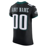 Philadelphia Eagles Black Alternate Elite Custom Jersey