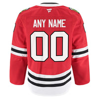 Chicago Blackhawks Red Home Authentic Pro Custom Jersey