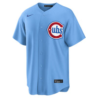 Chicago Cubs Dansby Swanson Light Blue Alternate Replica Jersey