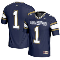 #1 Georgia Southern Eagles Endzone Football Jersey - Blue
