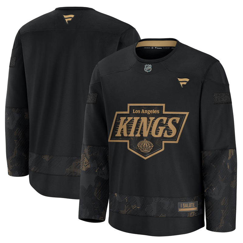 Los Angeles Kings Black 2024 Military Appreciation Practice Jersey