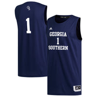 #1 Georgia Southern Eagles Replica Basketball Jersey - Navy