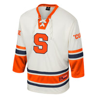 Syracuse Orange Puck Proud Fashion Hockey Jersey - Cream
