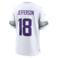 Minnesota Vikings Justin Jefferson White Alternate Game Player Jersey