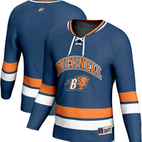 Bucknell Bison Spirit Hockey Jersey - Blue