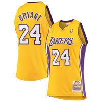 Kobe Bryant Hardwood Classics 2008-09 Authentic Jersey - Gold