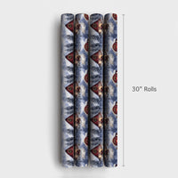 Rustic Country Wrapping Paper, Vintage Red Barn Christmas Wrapping Paper, Farmhouse Winter Gift Wrap, Snowy Holiday Wrapping Paper