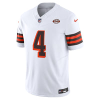 Cleveland Browns Deshaun Watson White Limited Jersey
