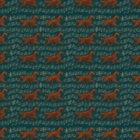 Musical Notes Pet Breed Gift Wrap, Irish Setter Dog Wrapping Paper, Irish Setter Christmas Wrapping Paper, Birthday Present Wrapping Paper