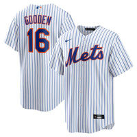 New York Mets Dwight Gooden White Home Replica Player Jersey