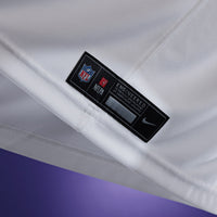 Baltimore Ravens Zay Flowers White Stitched Limited Jersey