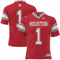 #1 Houston Cougars Football Jersey - Red