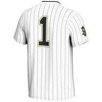 #1 UCF Knights Lightweight Softball Jersey - White