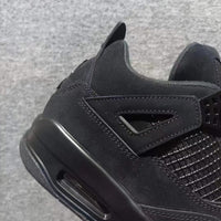 Low Top Sneakers, Black Colorway, Leather Footwear, Lace Up Design, Casual Gift for Sneaker Fans