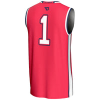 #1 Dayton Flyers Lightweight Basketball Jersey - Red