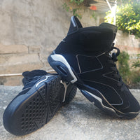 High Top Sneakers, Black Silver Colorway, Lace Up Design, Casual Gift for Sneaker Fans