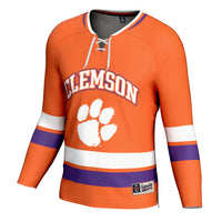 Clemson Tigers Spirit Hockey Jersey - Orange