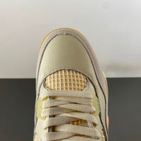 Low Top Sneakers, Yellow Gray Orange Colorway, Lace Up Design, Casual Gift for Sneaker Fans