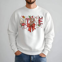 Festive Stethoscope Holiday Crewneck, Christmas Nurse Sweatshirt, RN Medical Worker Pullover, Adorable Hospital Staff Christmas Sweater