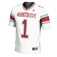 #1 Washington State Cougars Football Jersey - White