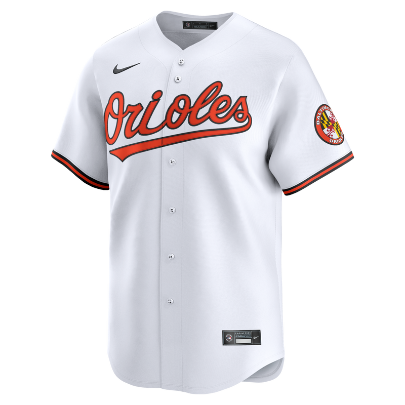 Baltimore Orioles White Home Limited Jersey