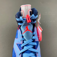 High Top Sneakers, Royal Blue Red Navy Colorway, Lettering Design, Lace Up Design, Casual Gift for Sneaker Fans