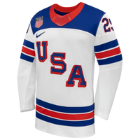US Hockey Brock Nelson White 2026 Away Replica Jersey