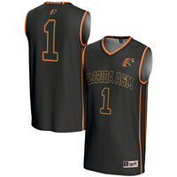 #1 Florida A&M Rattlers Lightweight Basketball Jersey - Black