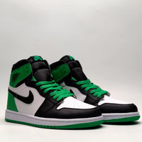 Sneakers, Black Green Colorway, Lace Up Design, Casual Gift for Sneaker Fans