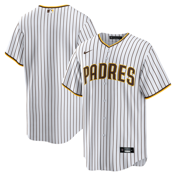 San Diego Padres White Home Big & Tall Replica Jersey