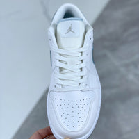 Low Top Sneakers, White Silver Colorway, Reflective Detail, Lace Up Design, Casual Gift for Sneaker Fans