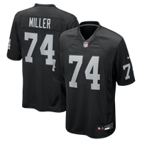 Las Vegas Raiders Kolton Miller Black Game Jersey