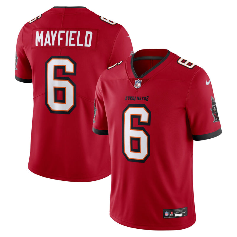 Tampa Bay Buccaneers Baker Mayfield Red Stitched Limited Jersey