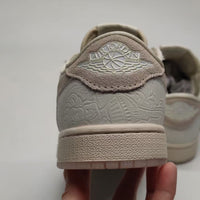 Low Top Sneakers, Beige Colorway, Lace Up Design, Casual Gift for Sneaker Fans