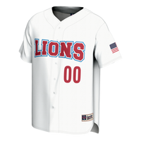 Loyola Marymount Lions NIL Pick-A-Player Lightweight Baseball Jersey - White