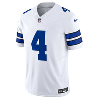 Dallas Cowboys Dak Prescott White Limited Jersey