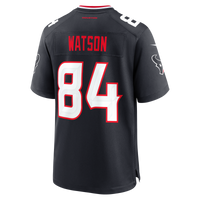 Houston Texans Justin Watson Navy Team Game Jersey