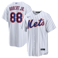 New York Mets Luis Robert Jr. White Home Replica Jersey