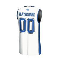 Kentucky Wildcats Lightweight Collegiate Basketball NIL Pick-A-Player Fashion Jersey - White