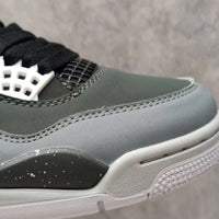 Mid Top Sneakers, Gray Black Colorway, Lace Up Design, Casual Gift for Sneaker Fans