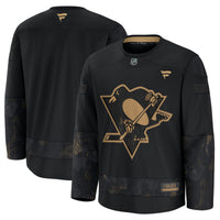 Pittsburgh Penguins Black 2024 Military Appreciation Practice Jersey