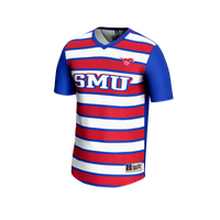 #1 SMU Mustangs Lightweight Soccer Fashion Jersey - Royal