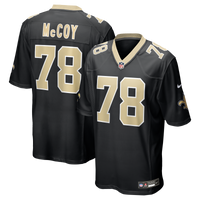 New Orleans Saints Erik Mccoy Black Game Jersey