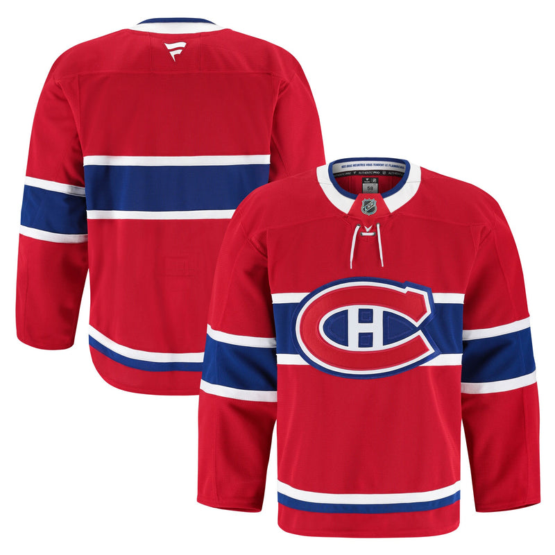 Montreal Canadiens Red Home Authentic Pro Jersey