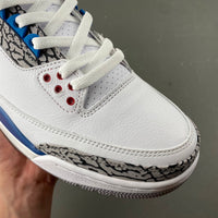 Retro Low Top Sneakers, Royal Blue White Colorway, Lace Up Design, Casual Gift for Sneaker Fans