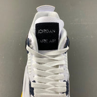 Low Top Sneakers, White Black Yellow Colorway, Lace Up Design, Casual Gift for Sneaker Fans