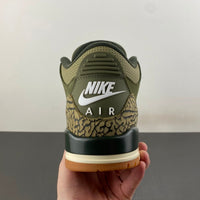 Low Top Sneakers, Olive Green Colorway, Lace Up Design, Casual Gift for Sneaker Fans