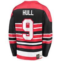 Chicago Blackhawks Bobby Hull Red Premier Breakaway Retired Player Jersey