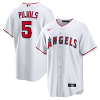Los Angeles Angels Albert Pujols White Home Retired Player Replica Jersey