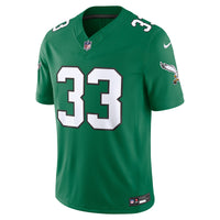 Philadelphia Eagles Cooper DeJean Kelly Green Alternate Stitched Limited Jersey